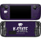 Kansas State University K-State Wildcats Gradient Steam Deck Handheld Gaming Computer Skin